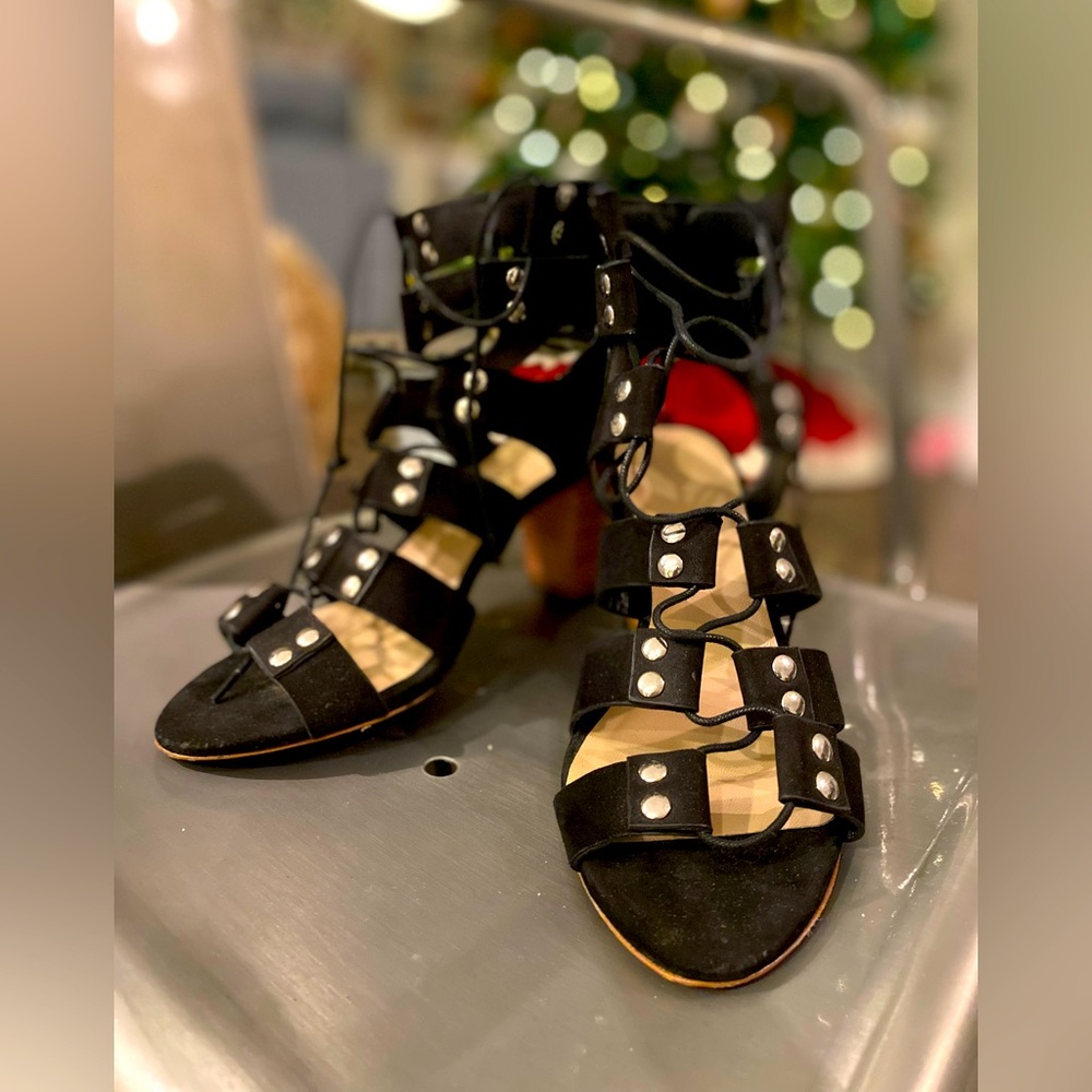 Loeffler Randall lace-up heels